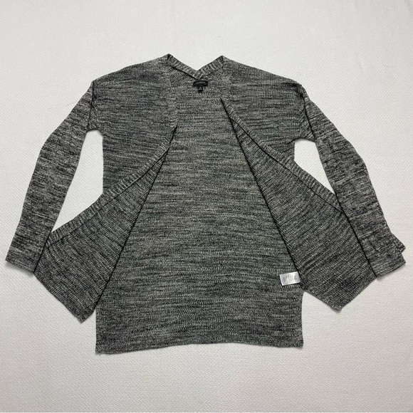 Talbots Cardigan Sweater Cotton Black White Gray Women’s Size XS Extra Small - Picture 4 of 13